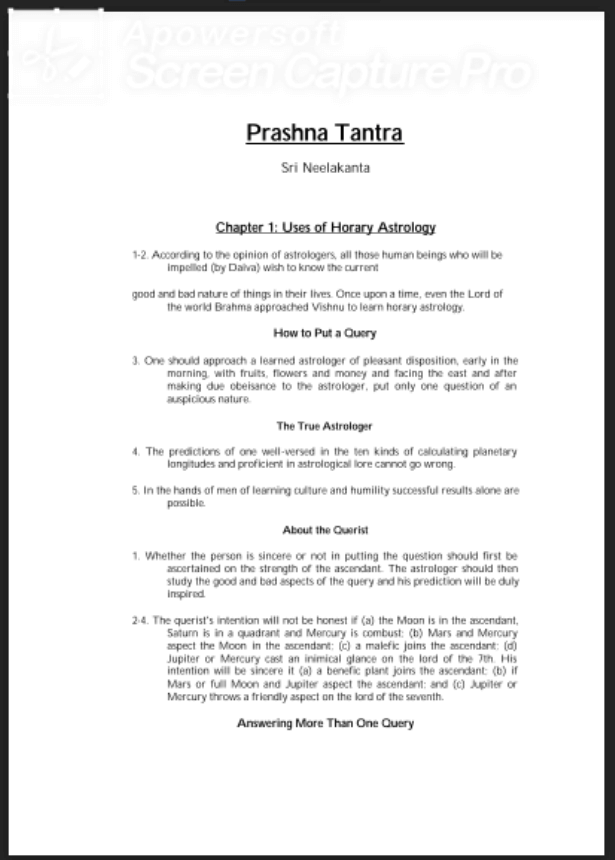 प्रश्न तंत्र : श्री नीलकंठ द्वारा पीडीऍफ़ पुस्तक - साहित्य | Prashna Tantra : by Shri Neelkanth Hindi PDF Book - Literature (Sahitya)