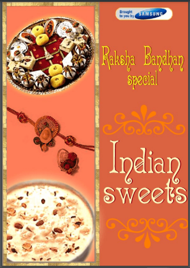 इंडियन स्वीट्स (रक्षा बंधन स्पेशल) : हिंदी पीडीऍफ़ पुस्तक - सामाजिक | Indian Sweets (Raksha Bandhan Special) : Hindi PDF Book - Social (Samajik)