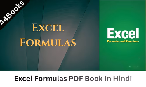 Excel Formulas PDF Book In Hindi