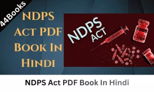 NDPS Act PDF Book In Hindi